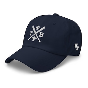 Tampa Bay Baseball Bats Retro TB Baseball Cap Dad Hat