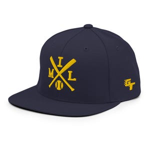 Milwaukee Baseball Bats Retro MIL Snapback Hut Baseball Cap