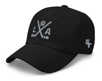 Los Angeles Hockey Sticks Retro LA Baseball Cap Dad Hat