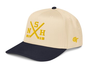 Nashville Hockey Snapback Cap Classic NSH Hockey Sticks Hat