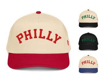 Classic Philly Arch Vintage Philadelphia Baseball Cap Snapback Hat