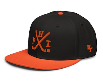 Cappellino da baseball con snapback retrò PHI dei Philadelphia Hockey Sticks