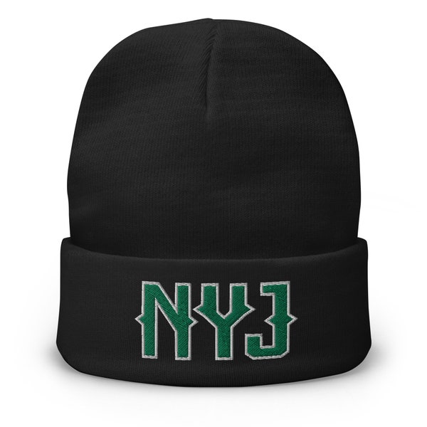 NY Football Retro New York Winter Beanie Cap Hat