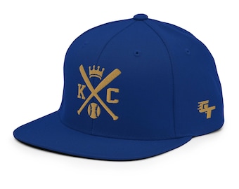 Kansas City Baseball Bats Retro KC Snapback Hat Baseball Cap