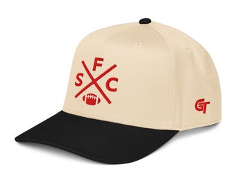 San Francisco Football Snapback Cap Classic SFC Football Cross Hat