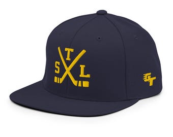 St. Louis Hockeyschläger Retro STL Snapback Hat Baseballkappe