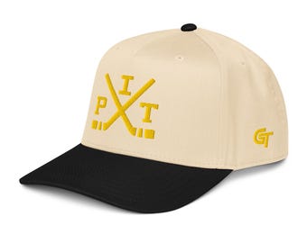 Pittsburgh Hockey Snapback Cap Classic PIT Hockey Sticks Hat