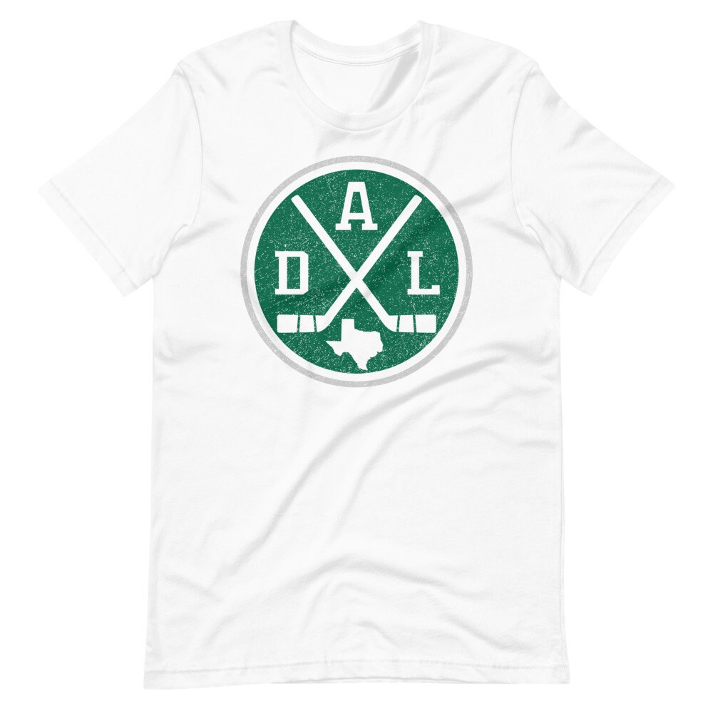 Vintage Dallas Hockey Fan Retro DAL Unisex Tshirt Etsy