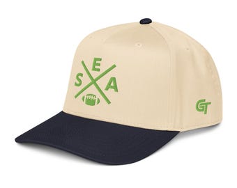 Seattle Football Snapback Cap Classic SEA Football Cross Hat