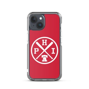 Retro Philadelphia Baseball Emblem Philly PHI iPhone Handyhülle