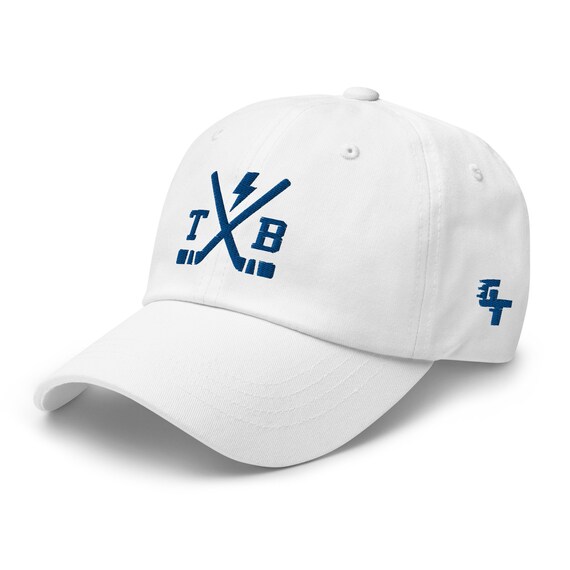 Tampa Bay Hockey Sticks Retro Lightning Snapback Hat Baseball Cap