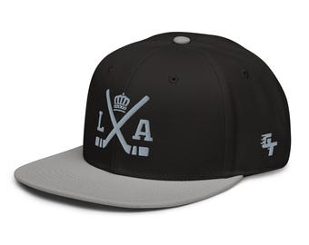 Los Angeles Hockey Sticks Retro LA Snapback Hat Baseball Cap