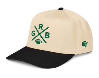 Green Bay Football Snapback Cap Classic GRB Football Cross Hat