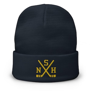 Cappello invernale retrò NSH Hockey Sticks di Nashville