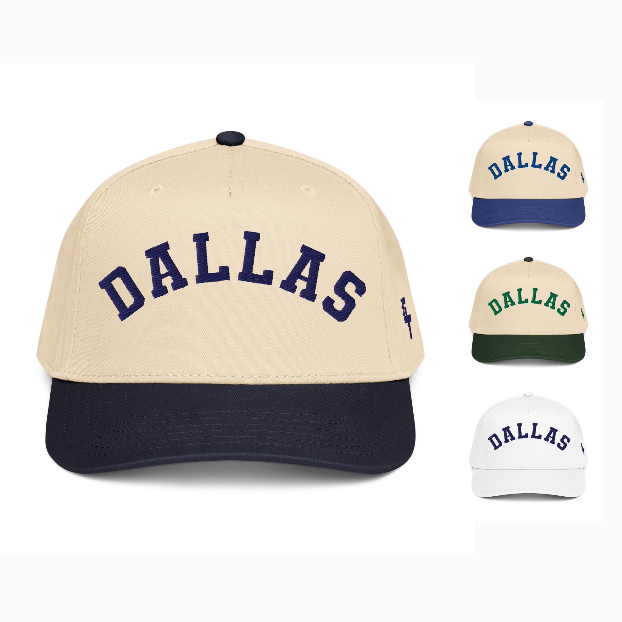 Casquette Snapback The Game - Dallas Stars NHL, Brodée Vintage - Taille Unique, Couleurs Noir, Vert, Or