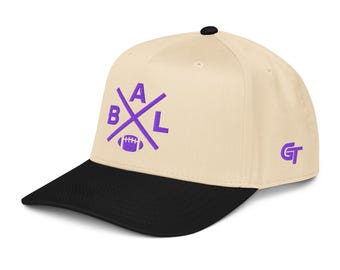 Baltimore Football Snapback Cap Classic BAL Football Cross Hat