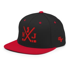 Casquette de baseball New Jersey Hockey Sticks Retro NJ Snapback Hat
