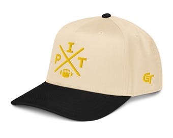 Pittsburgh Football Snapback Cap Classic PIT Football Cross Hat