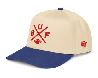 Buffalo Football Snapback Cap Classic BUF Football Cross Hat