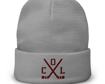 Colorado Hockey Sticks Retro COL Gorro de invierno Gorro