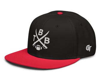 Gorra Snapback Retro TBB Football Cross Hat de Tampa Bay