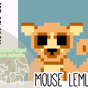 Mouse Lemur - GRAPH and WRITTEN pattern