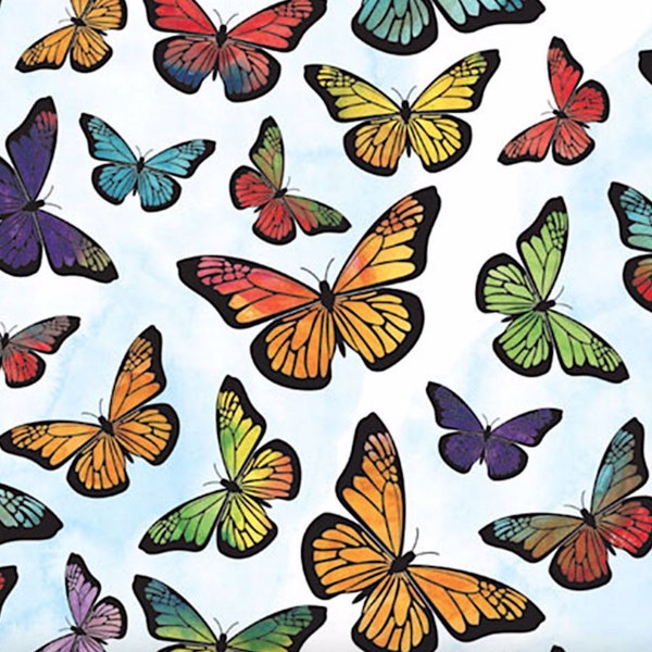 Beautiful Butterflies Gift Wrap Tissue Paper- Monarch Butterfly -10 Large Sheets