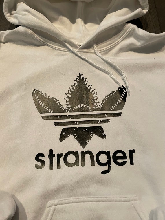 Stranger Things Addidas Hoodie Etsy