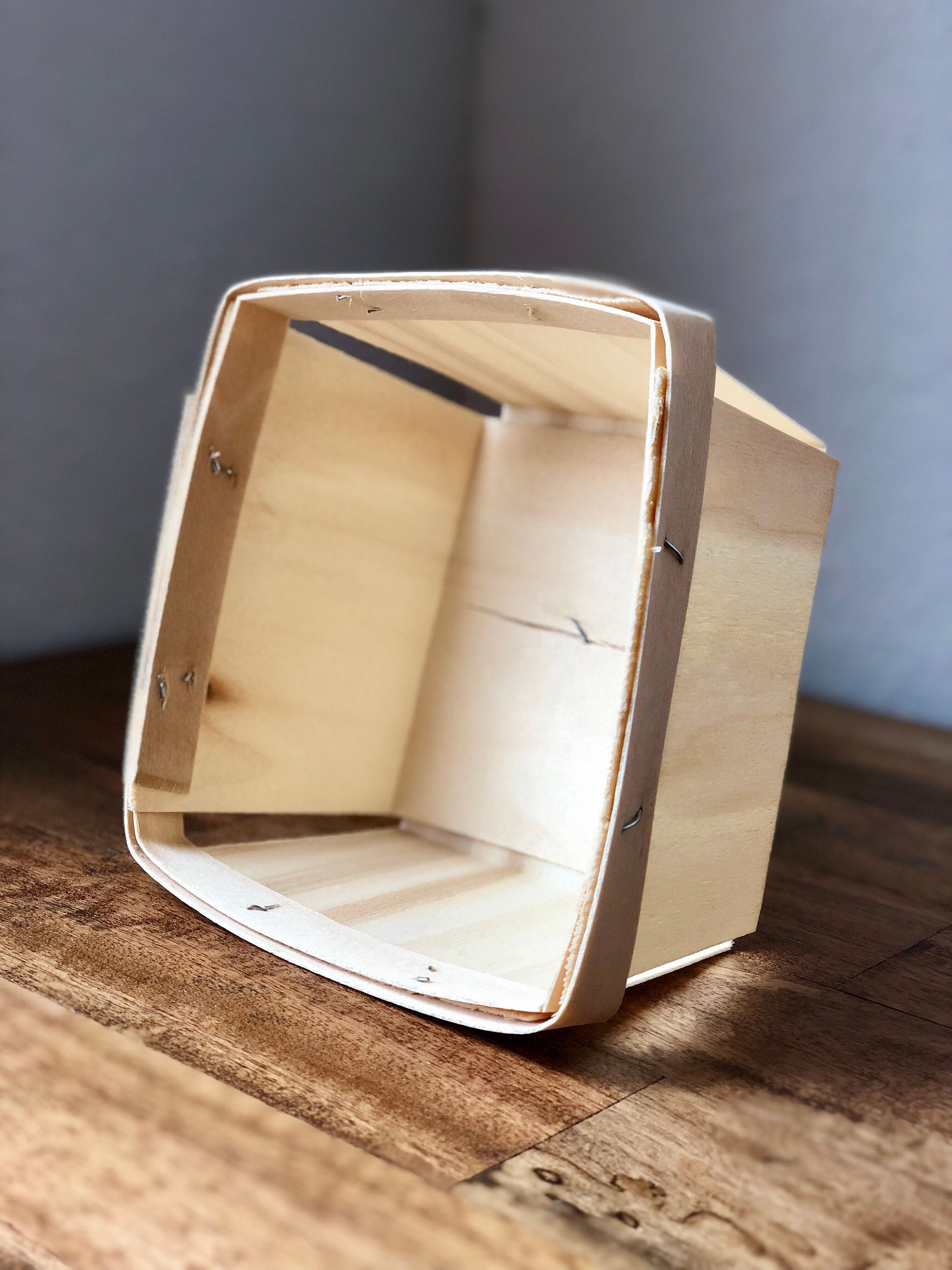 TTYSHIP® Panier Cadeau Vide En Coton Blanc – Idéal Pour Offrir, Mariage, Anniversaire, Thanksgiving