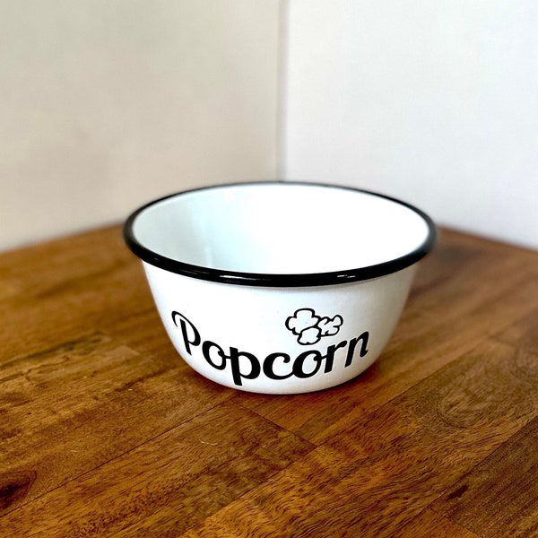 Popcorn Bowl Etsy