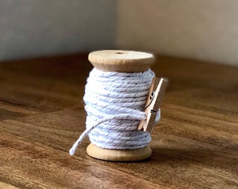 White Twine,White and Silver Twine,Twine for Wedding Invitation,Twine with Silver, Twine on Spool, Sparkle Twine,Cotton Twine,Metallic Twine