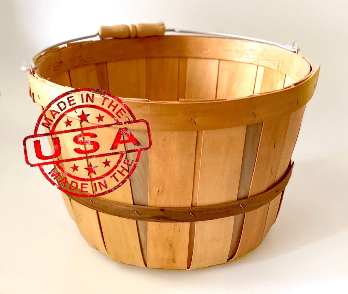 Empty Gift BasketEmpty BasketBasket with HandleStorage Etsy