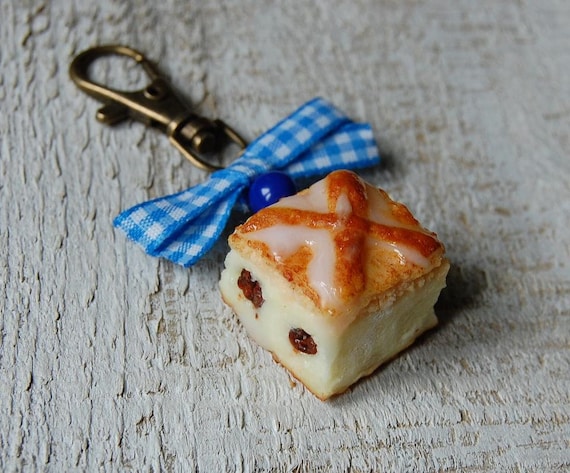 Key Ring Sweet Cheesecake Fruit Ice Cream Sweet Artistic Modelled