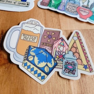 Wizard Sweets & Treats - Waterproof Laptop, Bottle, Phone Case Sticker