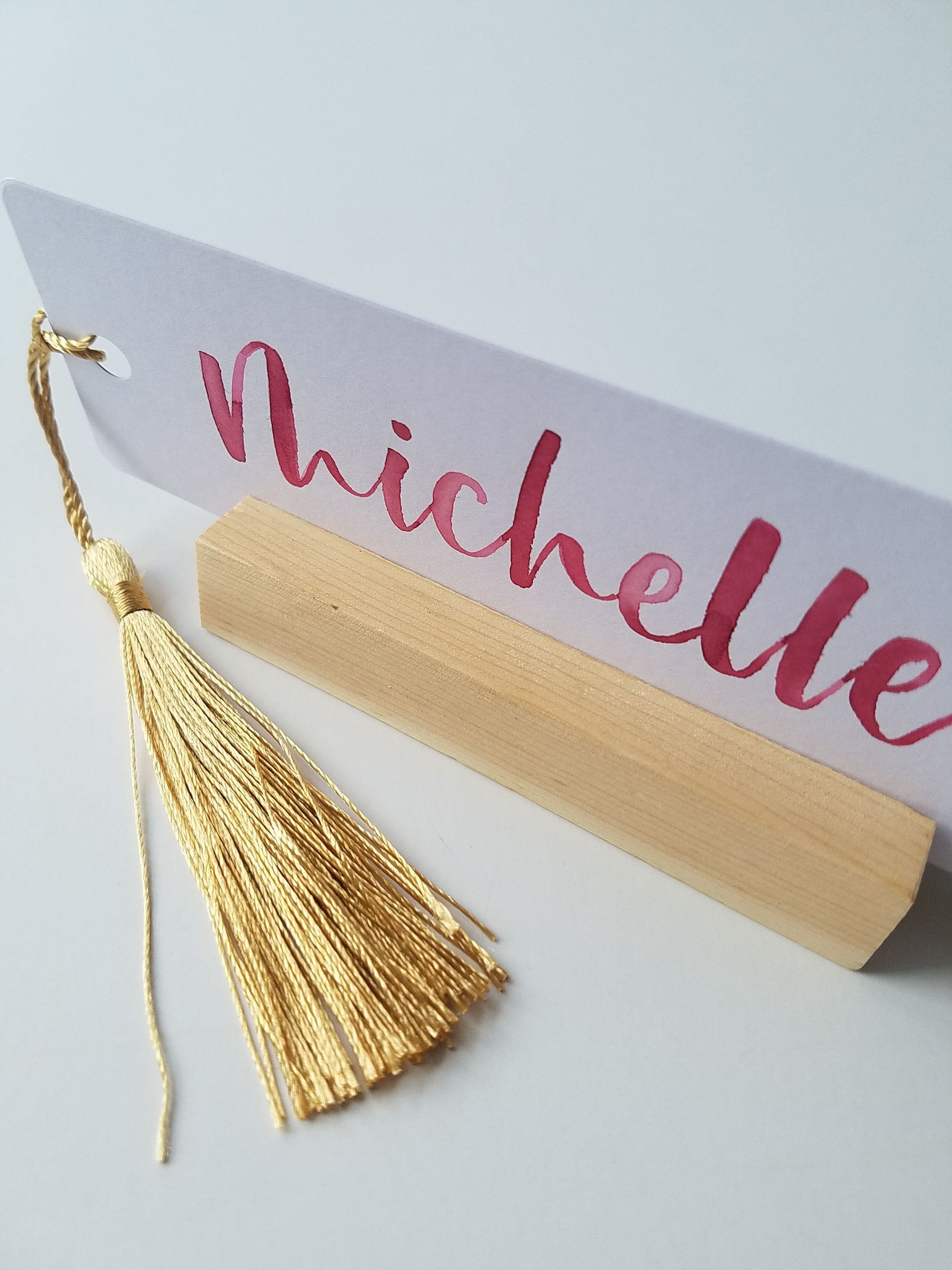 Custom Personalized Bookmarks with Tassel Etsy