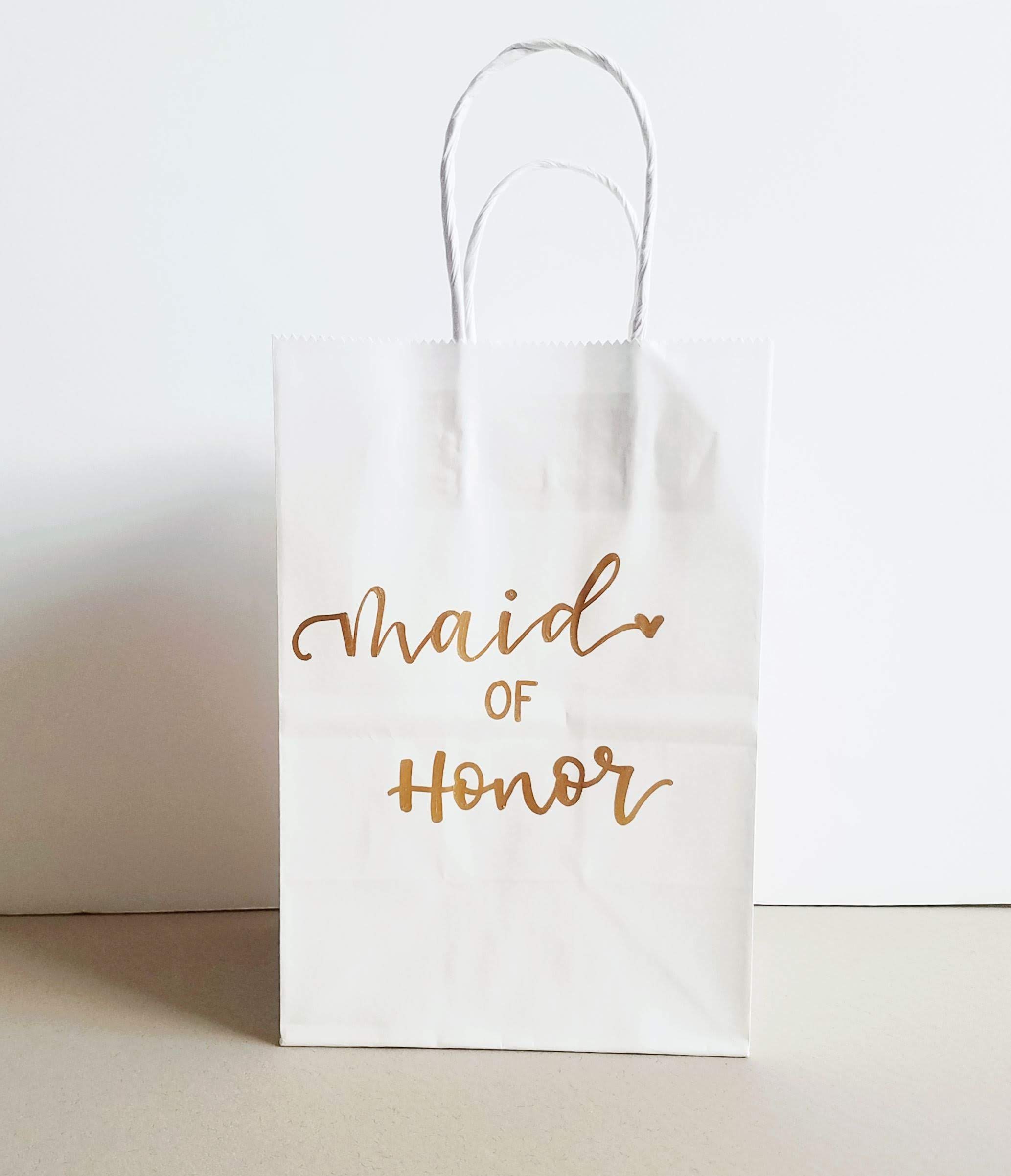 Small Custom Gift Bags Personalized Bridal Party Bridal Etsy