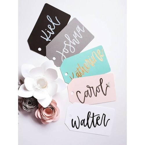 Custom Gift Tags Single Side Cardstock Etsy