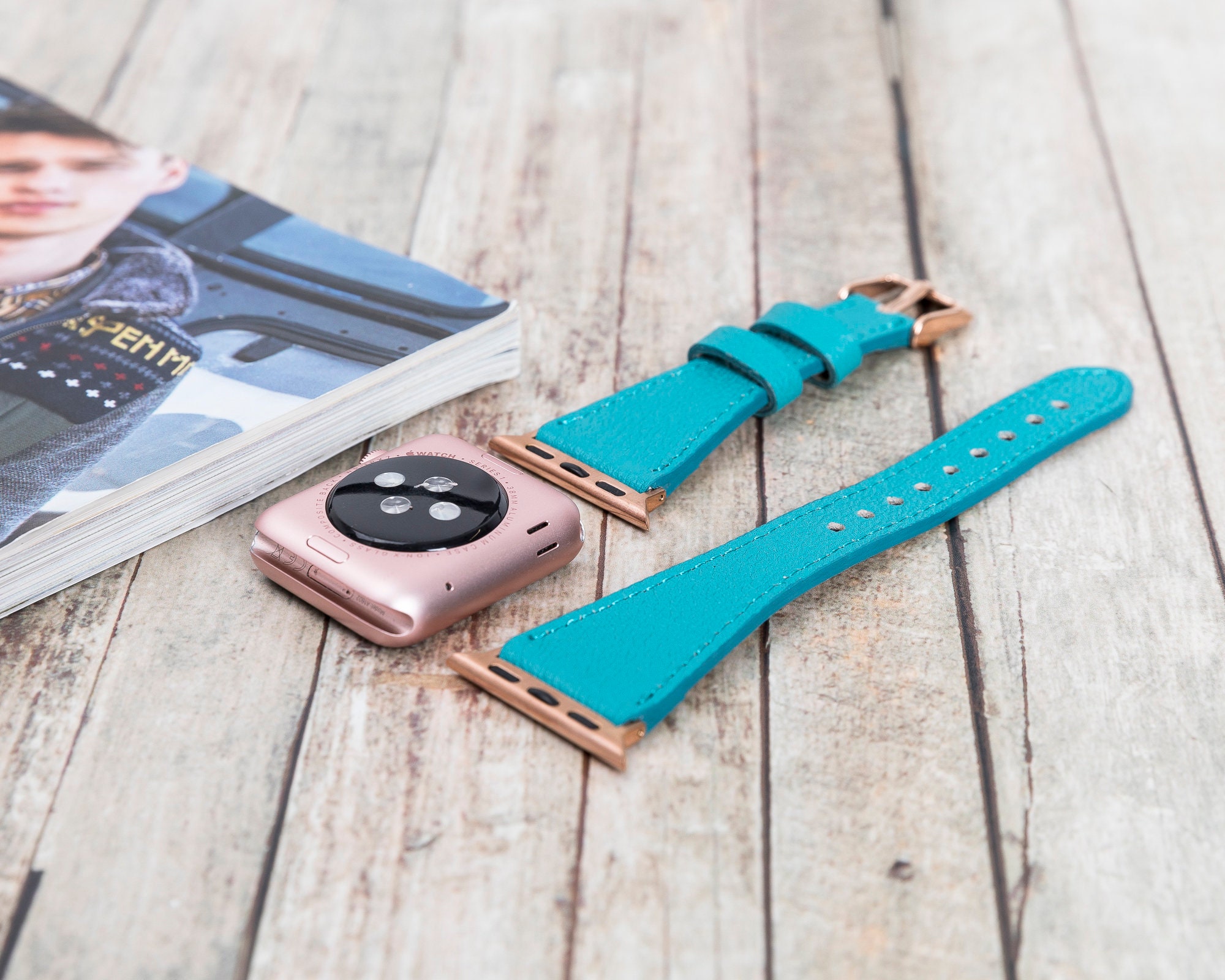 apple watch band celestial teal