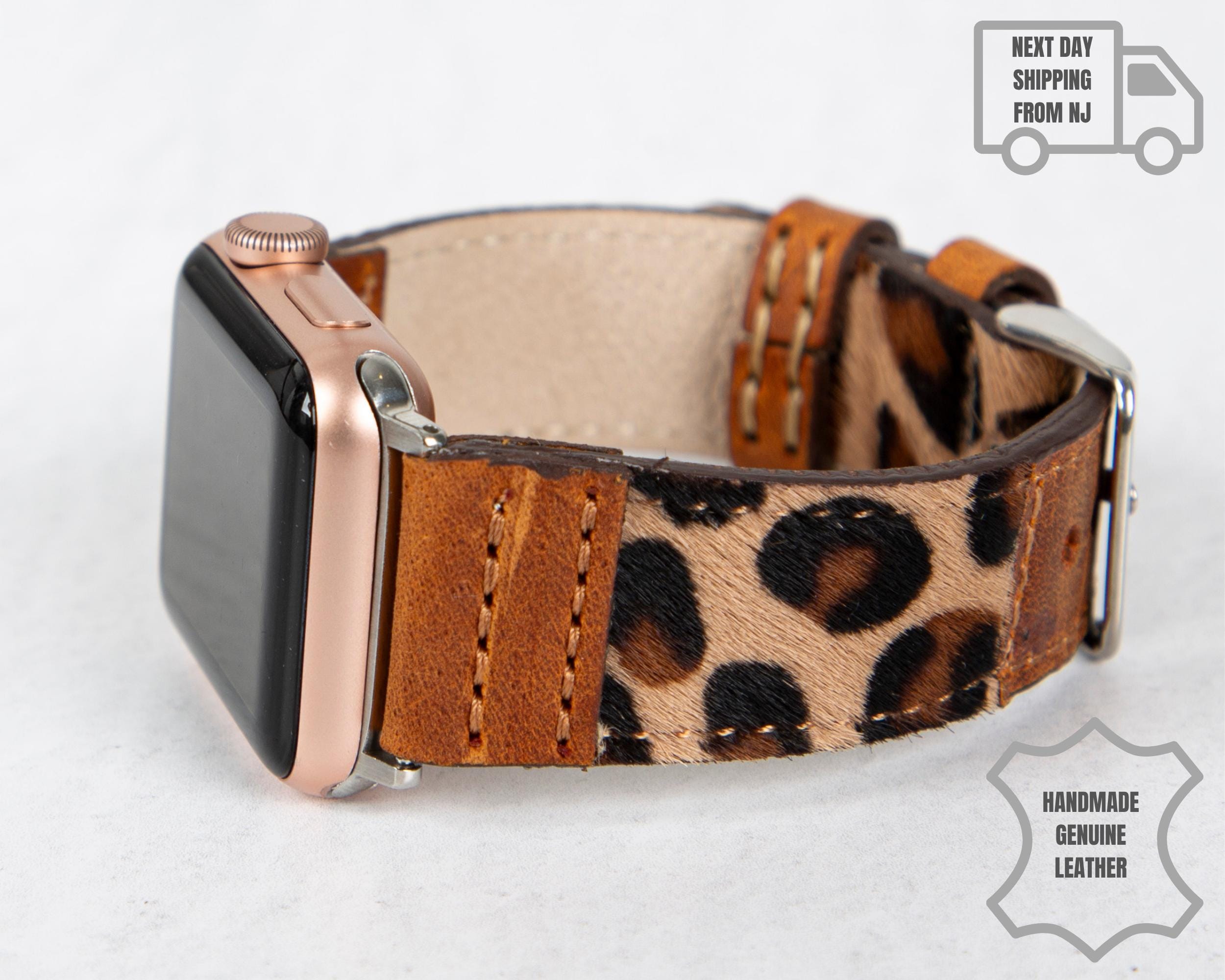 Leopard Watch Band - Etsy