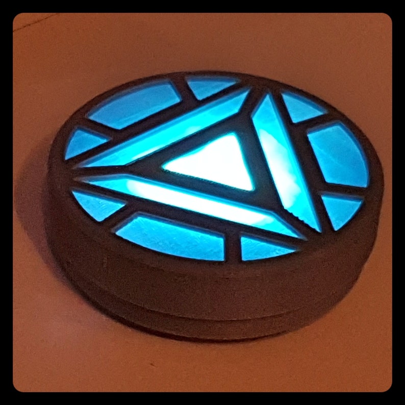 Iron Man Arc Reactor Wearable Prop Replica for Cosplay Costume Etsy