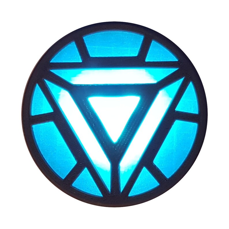 Iron Man Arc Reactor Wearable Prop Replica for Cosplay Costume Etsy