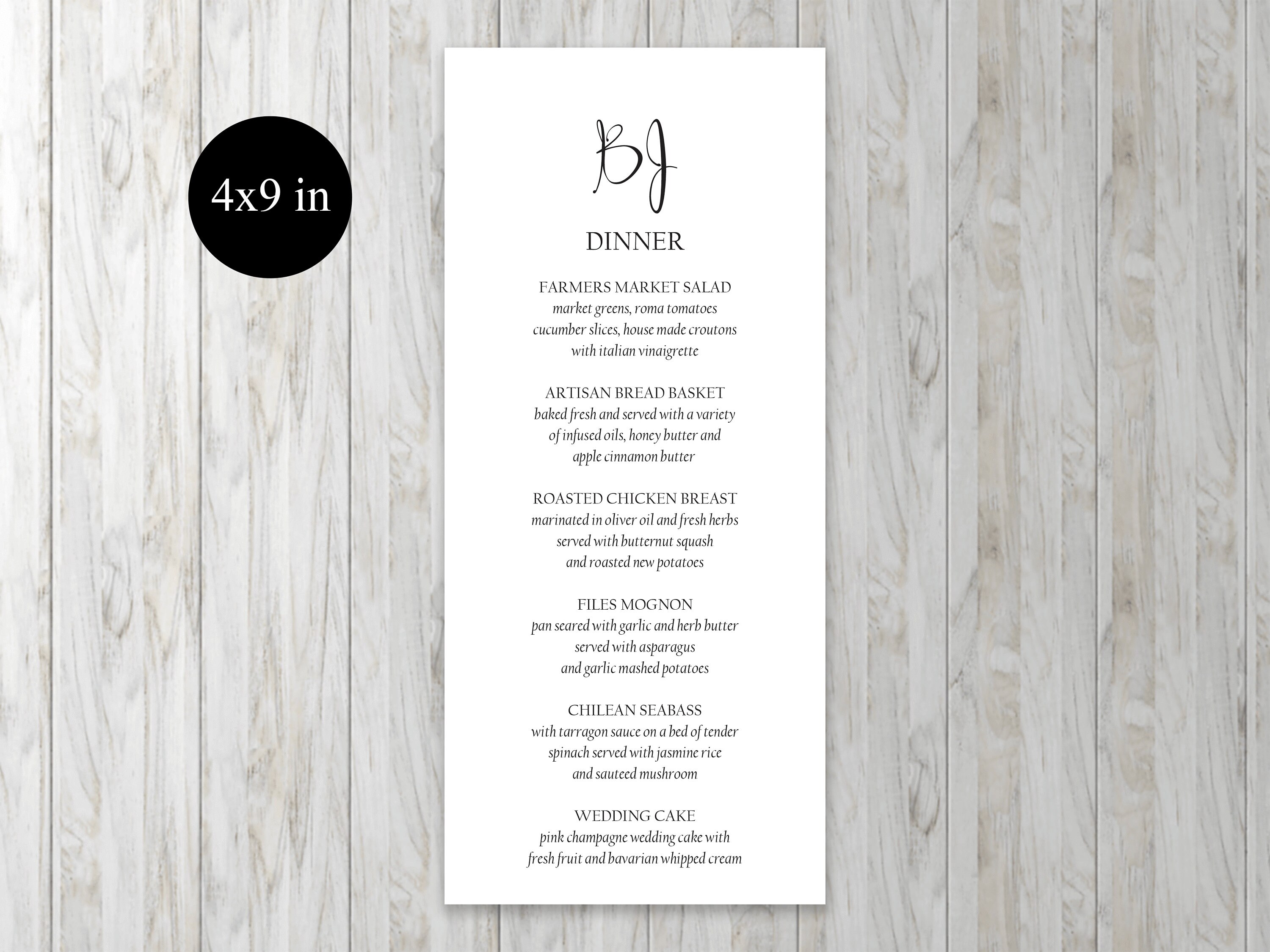 Printable Wedding Menu Wedding Menu Template Wedding Menu Card Printable Wedding Menu Wedding Menu Template Wedding Menu Card