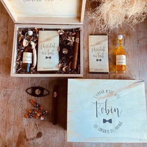 "Best man" box Witness request, wedding, witness gifts, groom gifts, godfather request, godmother request, baptism gifts, wedding
