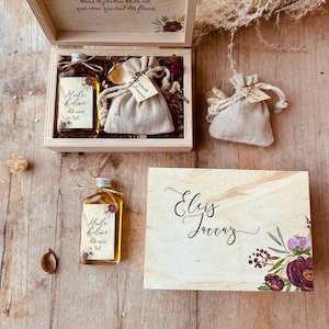 Complete Marsala Mini box set, witness request, witness gift, wedding gift, godmother