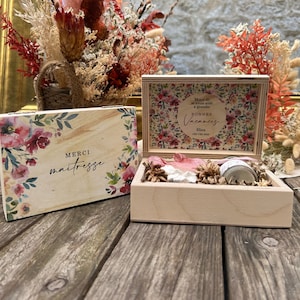 Die kleine verzauberte Blumen-Geschenkbox