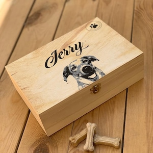 Scatola "Jerry" Richiesta di testimoni, matrimoni, regali per testimoni, regali per cani, regali per animali domestici, box per cani