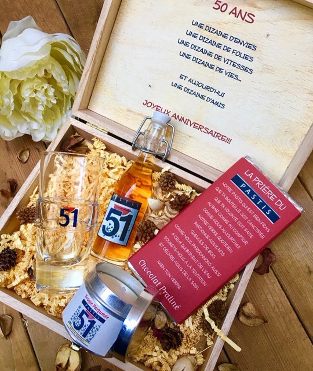 RICARD COFFRET COLLEC 50ANS - Boissons du Monde