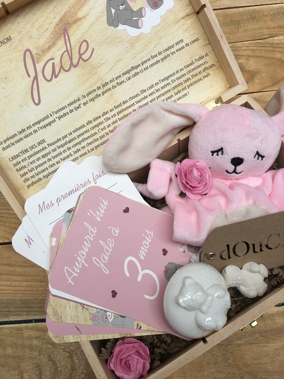 Kd-iG pour fille ou gar/çon Cadre Photo Naissance id/éal pour la liste de naissance Cadeau de Naissance personnalis/é avec le pr/énom du b/éb/é