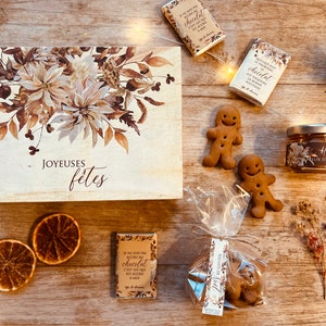 Box Cadeau Joyeux Noël Terracotta