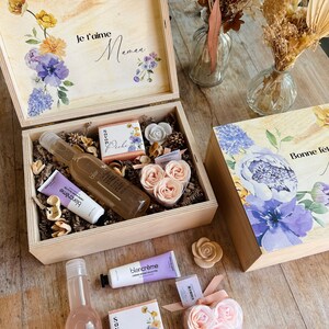 “Peonia sotto i riflettori” Cofanetto Festa della Mamma, Buona Festa della Mamma, ti amo